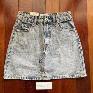 nwt cotton on denim skirt